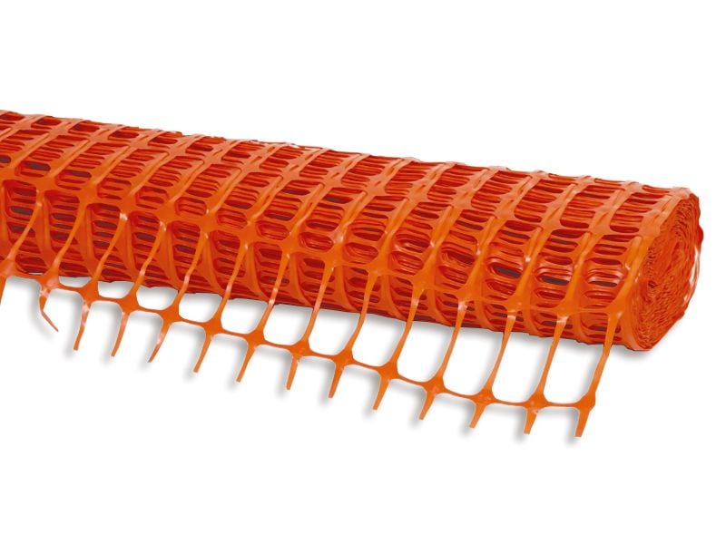 Orange Barrier Mesh 50m Roll