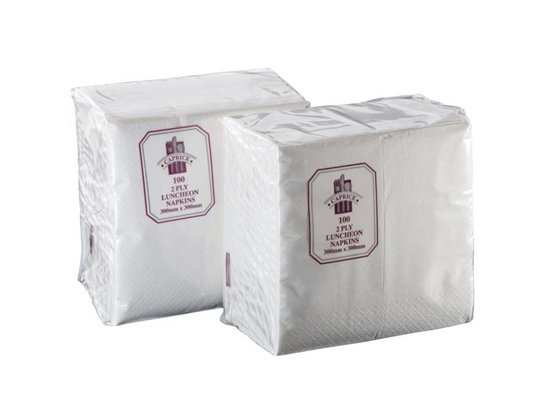 Napkins 2-Ply White 2000PK
