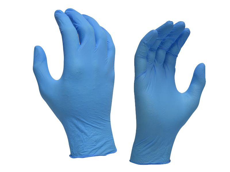 Nirtrile Blue Gloves Powder Free