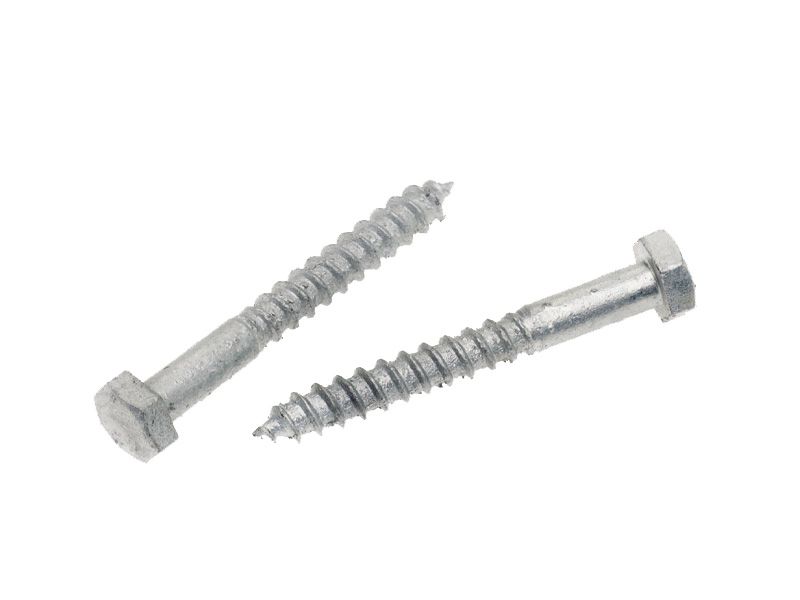 Coach Screws Hex Head Galvanised