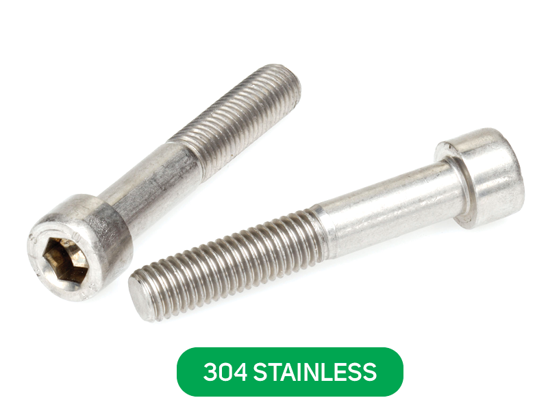 Cap Head Socket Screw Gr304 Stainless Steel Metric