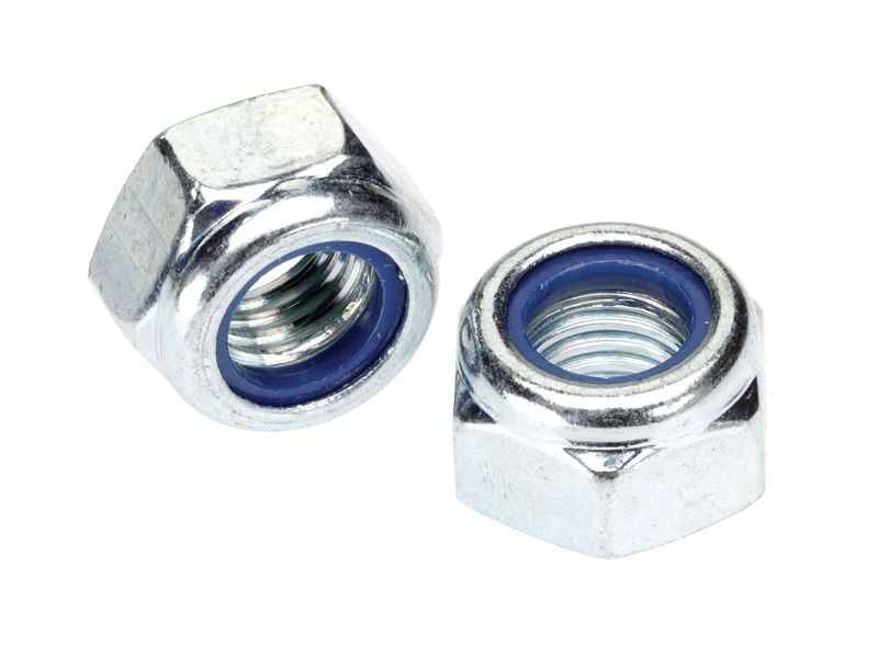 Nyloc Nut Zinc Metric Class 5 DIN985