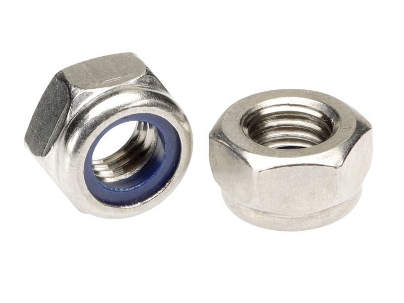Nyloc Nut 304 Stainless Metric DIN985