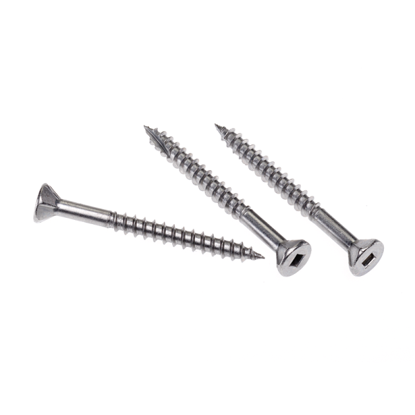 T17 Square Drv 304 Stainless Deck Screws