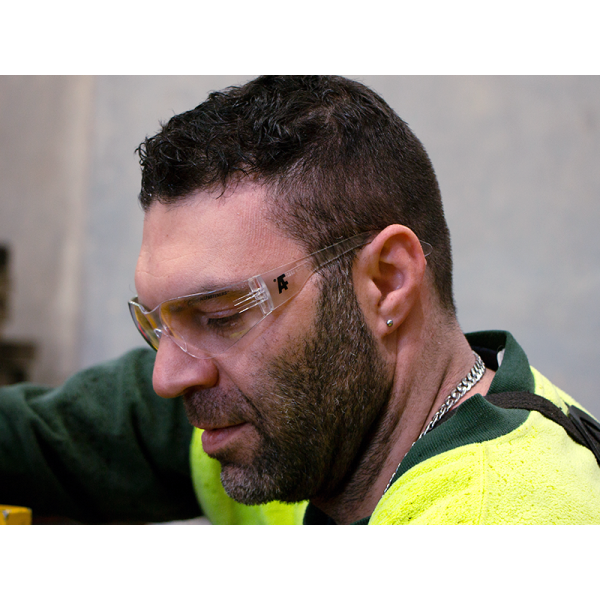 C2 Clear Safety Glasses