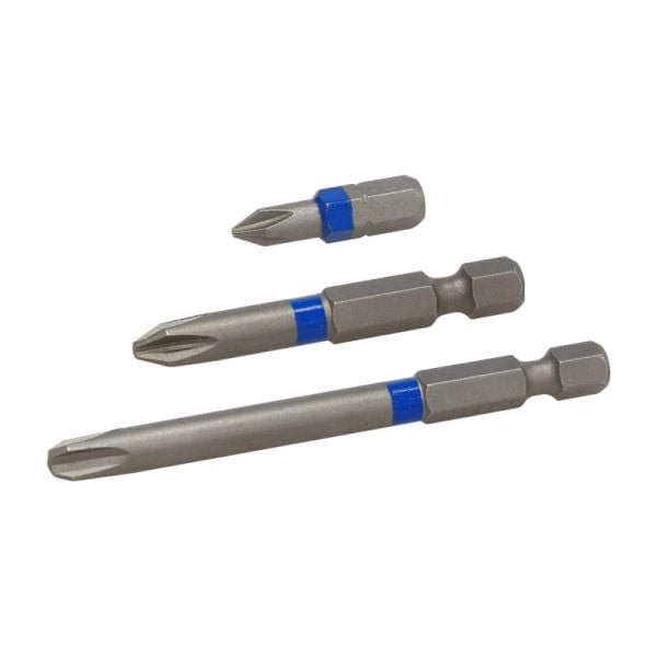 Phillips Driver Bits PH1, PH2, PH3 10PK