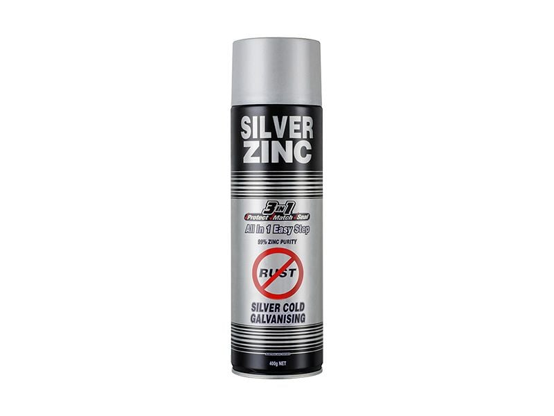 Silver Cold Galvanising Paint 400gm