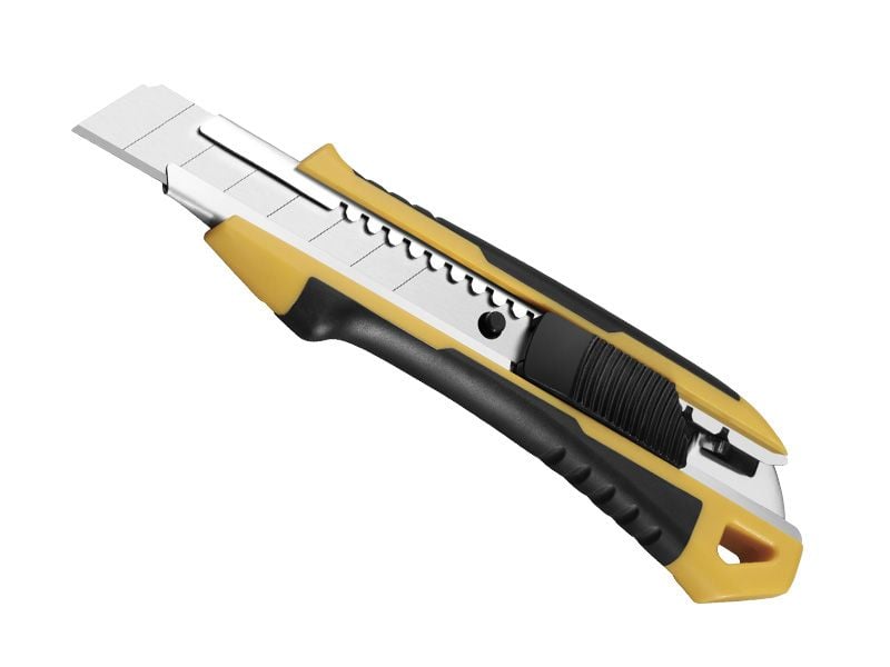 18mm Snap-Off Knife - Rubber Grip