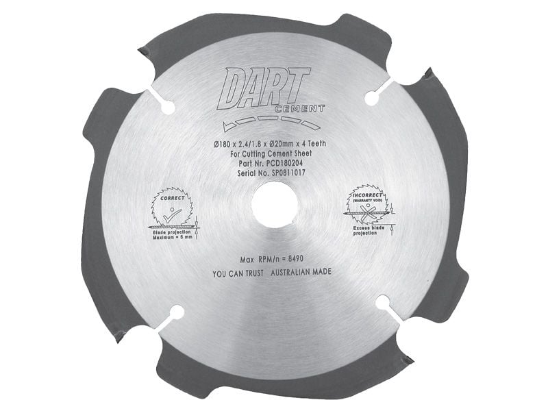 PCD Cement Sheet Blade
