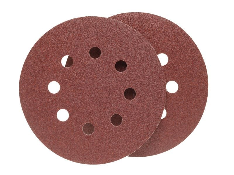 Sanding Disc 125mm 8 Hole Velstick Aluminium Oxide