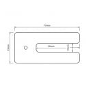 Allfasteners 75mm packers designed for Australian windows