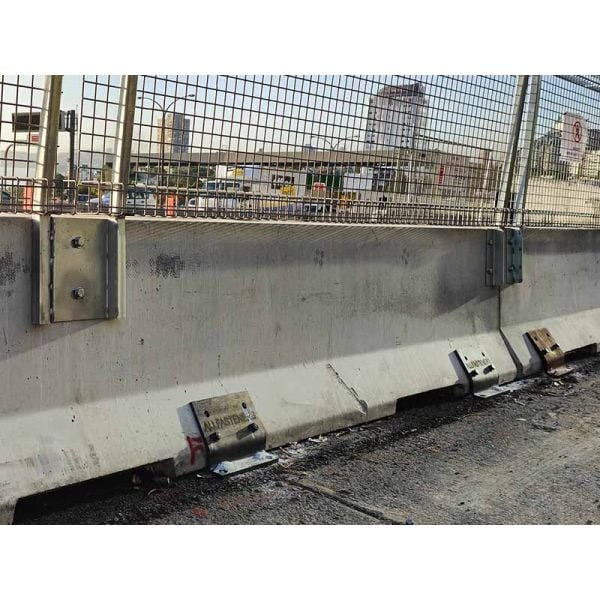 F-Shape Barrier Anchoring Plate
