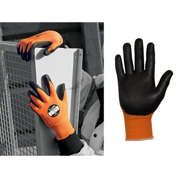 Traffi™ Cut Resistant Amber Work Gloves Multi-Purpose