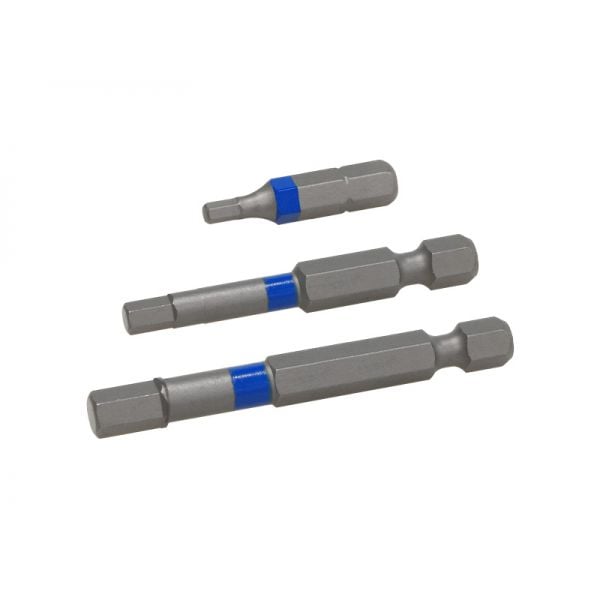 Hex Driver Bits 3mm, 4mm, 5mm, 6mm