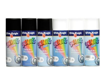 Aerosol Paint - Black or White