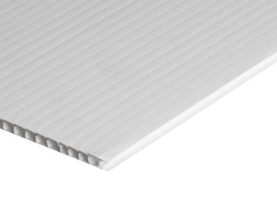 Corflute 2.5mm White 2400 x 1200mm Sheets