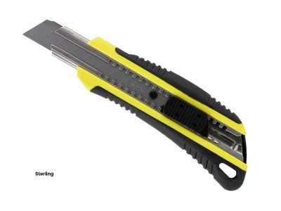 18mm Snap-Off Knife - Rubber Grip