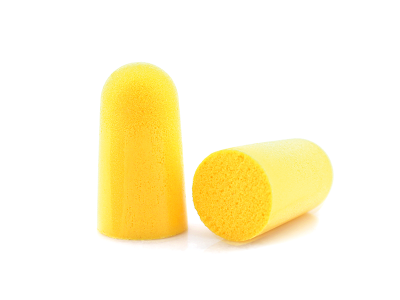 PU Ear Plugs Class 5. 200 Pairs
