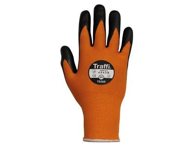 Traffi™ Cut Resistant Amber Work Gloves Multi-Purpose