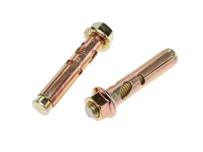 Hex Head Sleeve Anchor Zinc Yellow