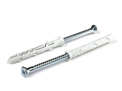 MBSC Nylon Frame Plug Zinc T40 Torx Countersunk Screw
