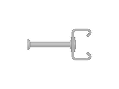AC-G 40/25 Cold-Rolled Cast-In Anchor Channel, HDG