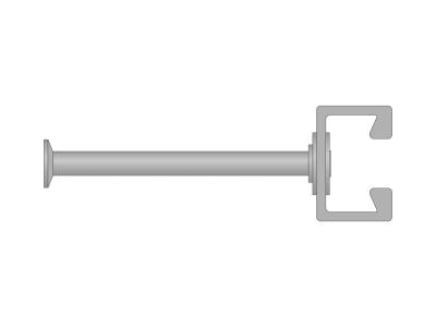 AC-G 52/34 Hot-Rolled Cast-In Anchor Channel, HDG