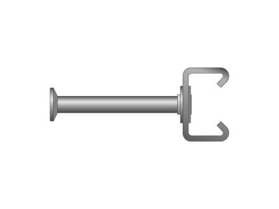 AC-S 40/26P Powered Cast-In Anchor Channel, 316 Stainless