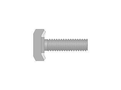 TBN-G 40/22 Notched Hook-Head T-Bolt (HDG)