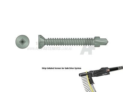 Quik Drive Screws Fibre Cement & Timber-to-Steel CBSDGL