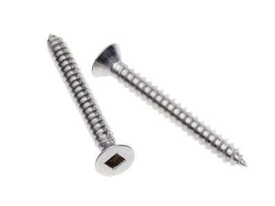 Stainless Steel Square Drive Countersunk Self Tapping Screws