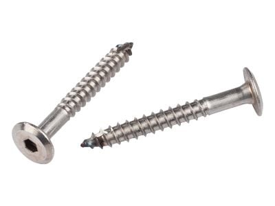 JCB-W Woodscrew 304 Stainless. 6mm Furniture Screw