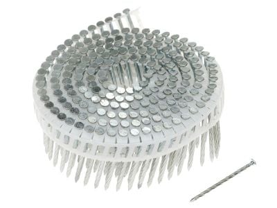 Coil Nails 2.5mm Helical Twist Shank Hardened Electro Galv