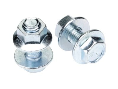 Purlin Flange Bolt Gr4.6 Mild Steel Zinc Hex Bolt Nut Metric 