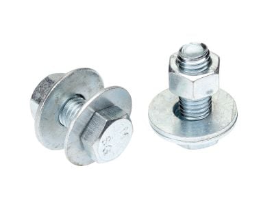 Purlin Hex Bolt Gr4.6 Mild Steel Zinc Bolt Nut Washer Metric