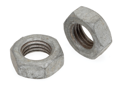 Hex Lock (Jam) Nut Gal Metric Class 4 AS1112.4