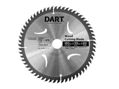 160mm 60T ATB Circular Saw Blade Laminate Cutting