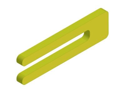 140mm x 40mm Allfasteners Horseshoe Packers