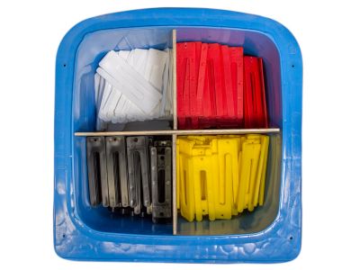 140mm x 40mm 80L Mixed Horseshoe Packer Bins