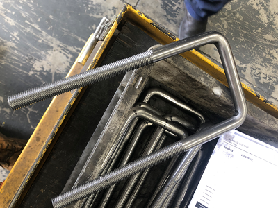 Square U-Bolt Anchors