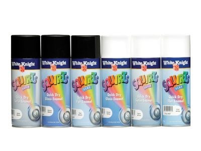 Aerosol Paint - Black or White