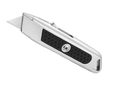 Trimming Knife - Rubber Grip Safety Auto Retracting 