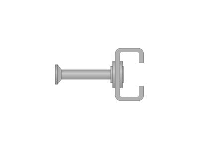  AC-G 28/15 C-Shape Cold-Rolled Cast-In Anchor Channel, HDG