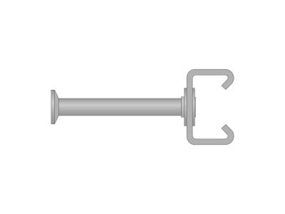 AC-G 40/26P Cold-Rolled Powered Anchor Channel, HDG
