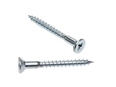 Supachip Screws Recessed Countersunk Zinc