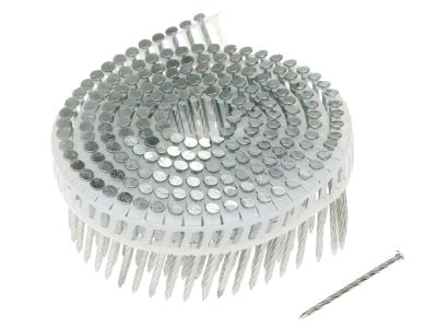 Coil Nails 2.5mm Helical Twist Shank Hardened Electro Galv