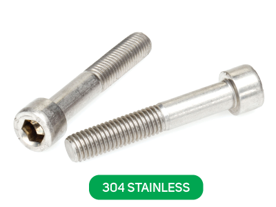Cap Head Socket Screw Gr304 Stainless Steel Metric
