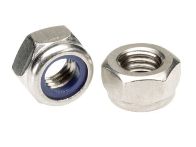 Nyloc Nut 304 Stainless Metric DIN985