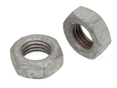 Hex Lock (Jam) Nut Gal Metric Class 4 AS1112.4