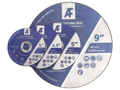 AF® Premium Inox Cutting Discs 1.0 -1.9mm
